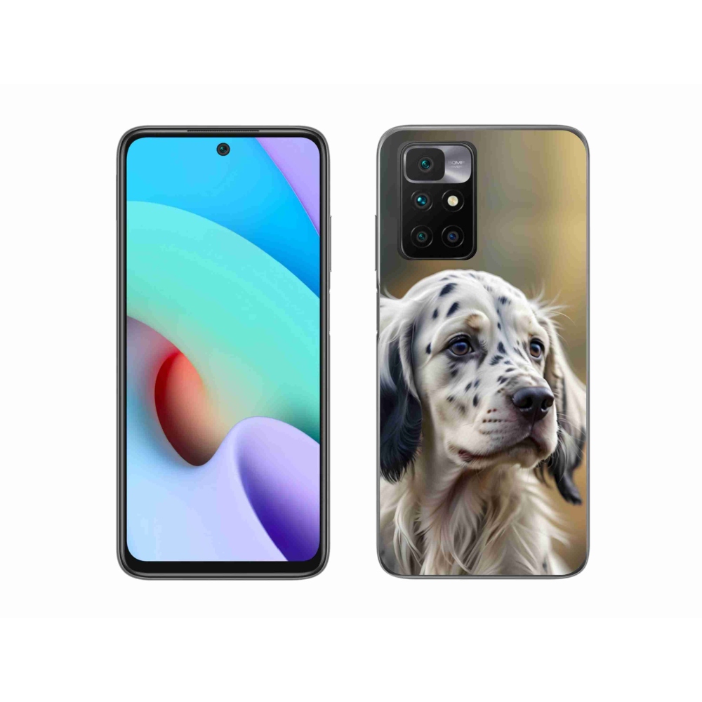 Gélový kryt mmCase na Xiaomi Redmi 10/Redmi 10 (2022) - anglický seter