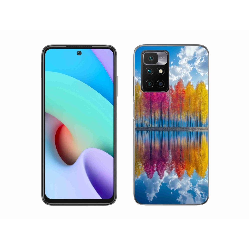 Gélový kryt mmCase na Xiaomi Redmi 10/Redmi 10 (2022) - farebné stromy