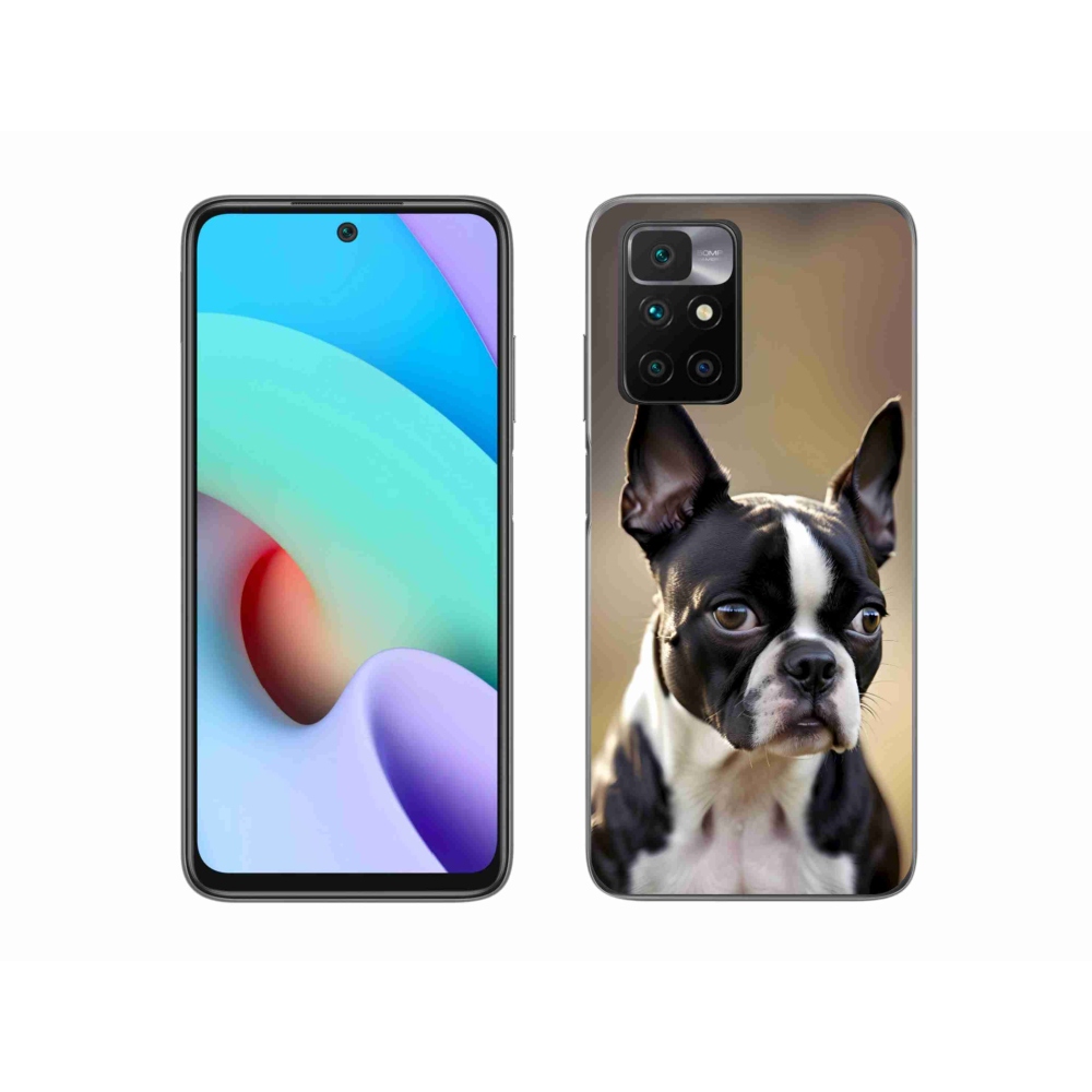 Gélový kryt mmCase na Xiaomi Redmi 10/Redmi 10 (2022) - bostonský teriér