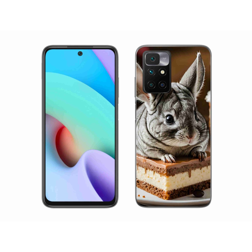 Gélový kryt mmCase na Xiaomi Redmi 10/Redmi 10 (2022) - činčila