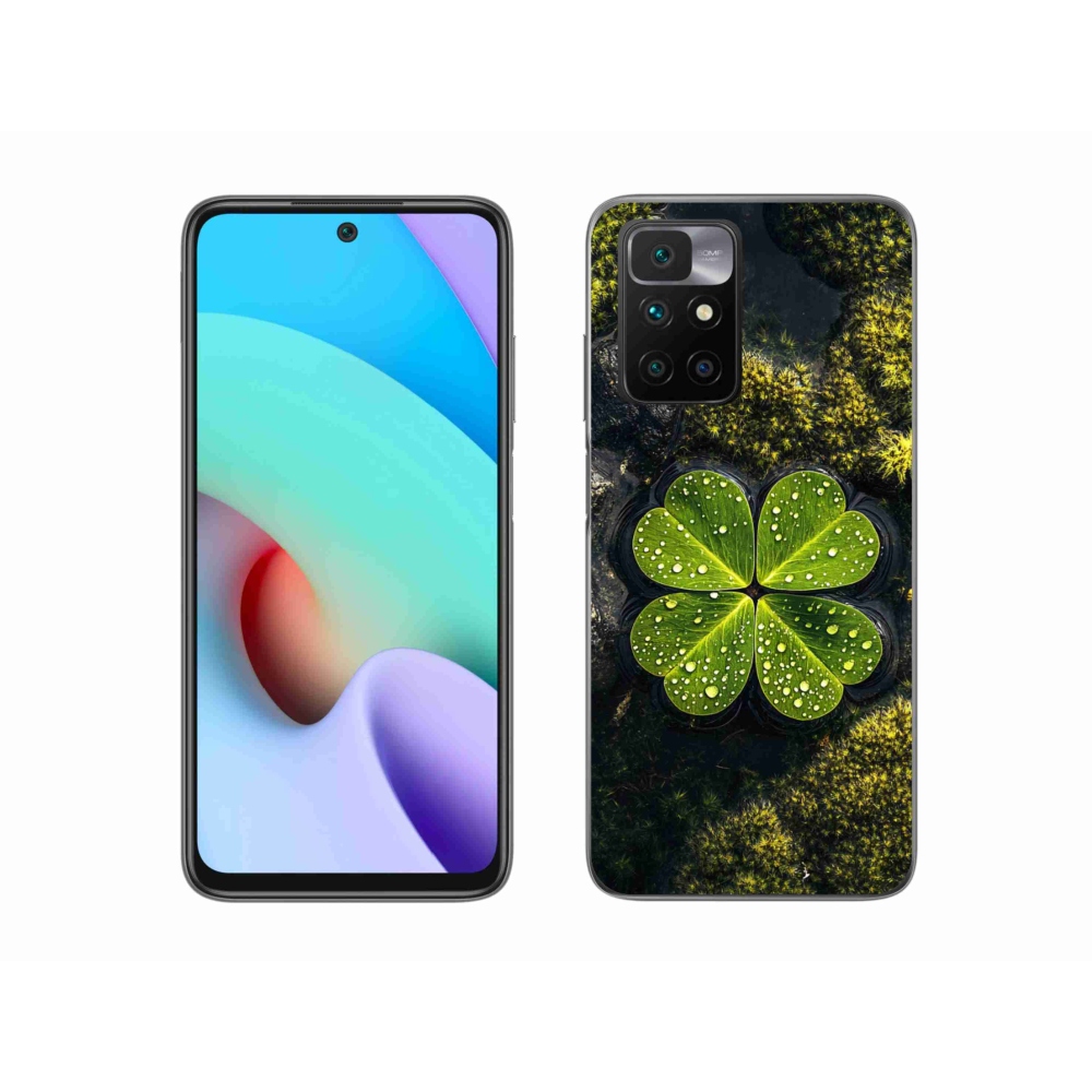 Gélový kryt mmCase na Xiaomi Redmi 10/Redmi 10 (2022) - štvorlístok