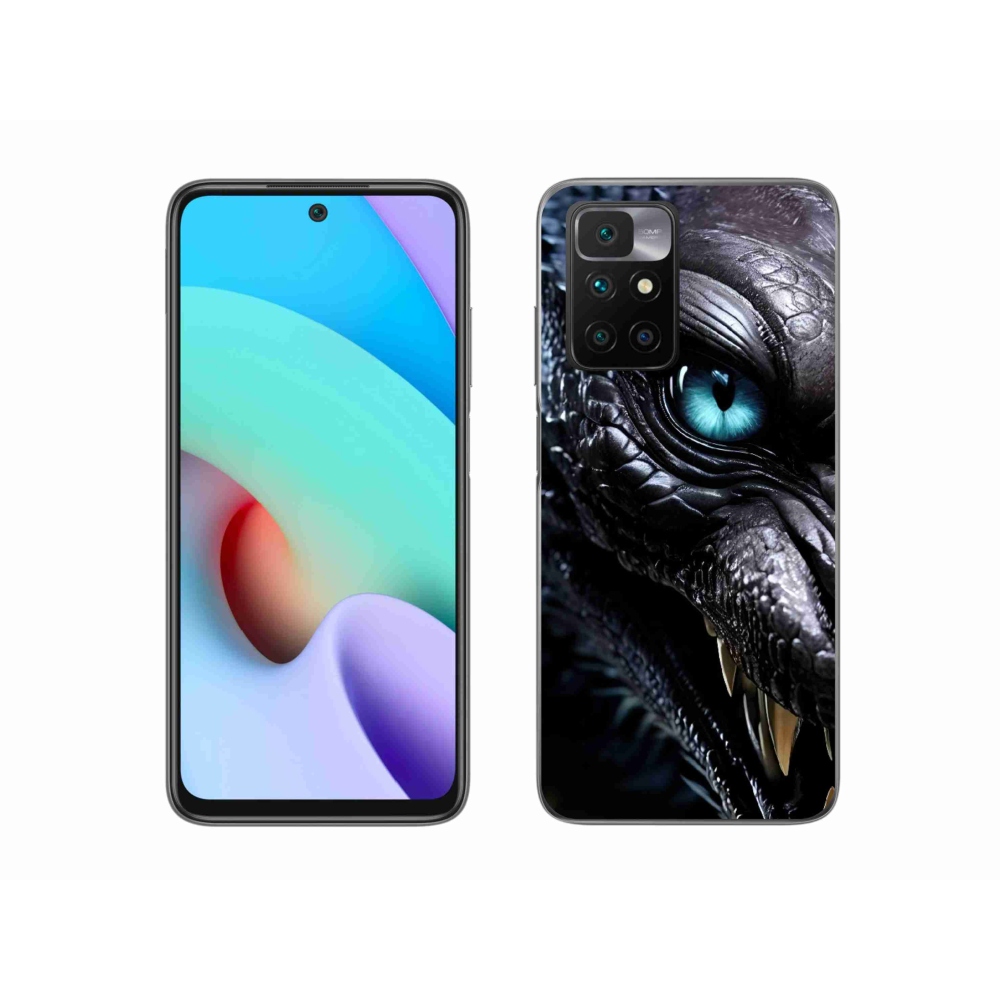 Gélový kryt mmCase na Xiaomi Redmi 10/Redmi 10 (2022) - dračí pohľad