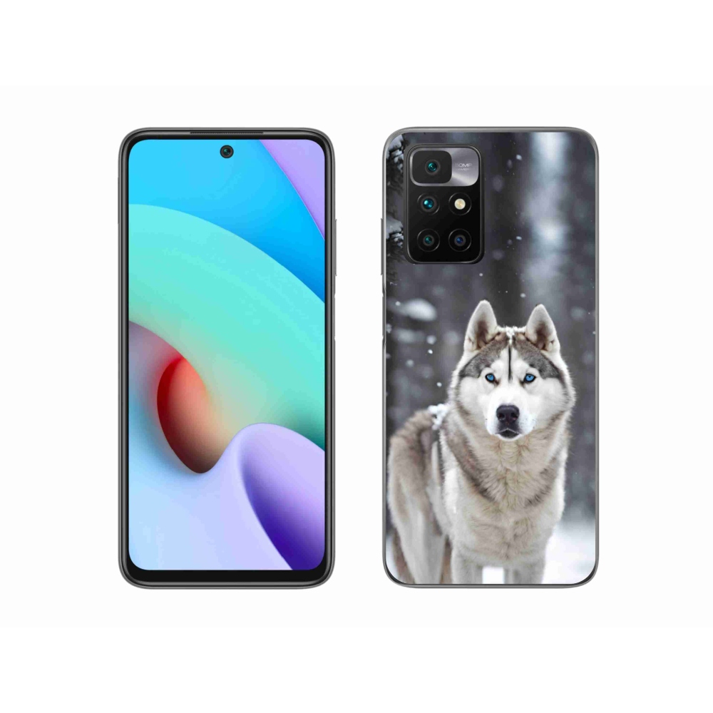 Gélový kryt mmCase na Xiaomi Redmi 10/Redmi 10 (2022) - husky 2