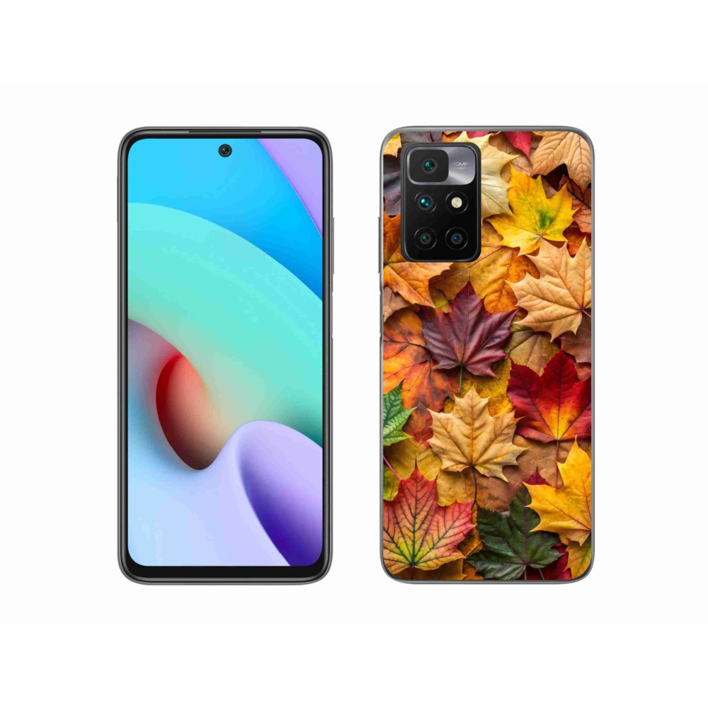 Gélový kryt mmCase na Xiaomi Redmi 10/Redmi 10 (2022) - javorové listy 2