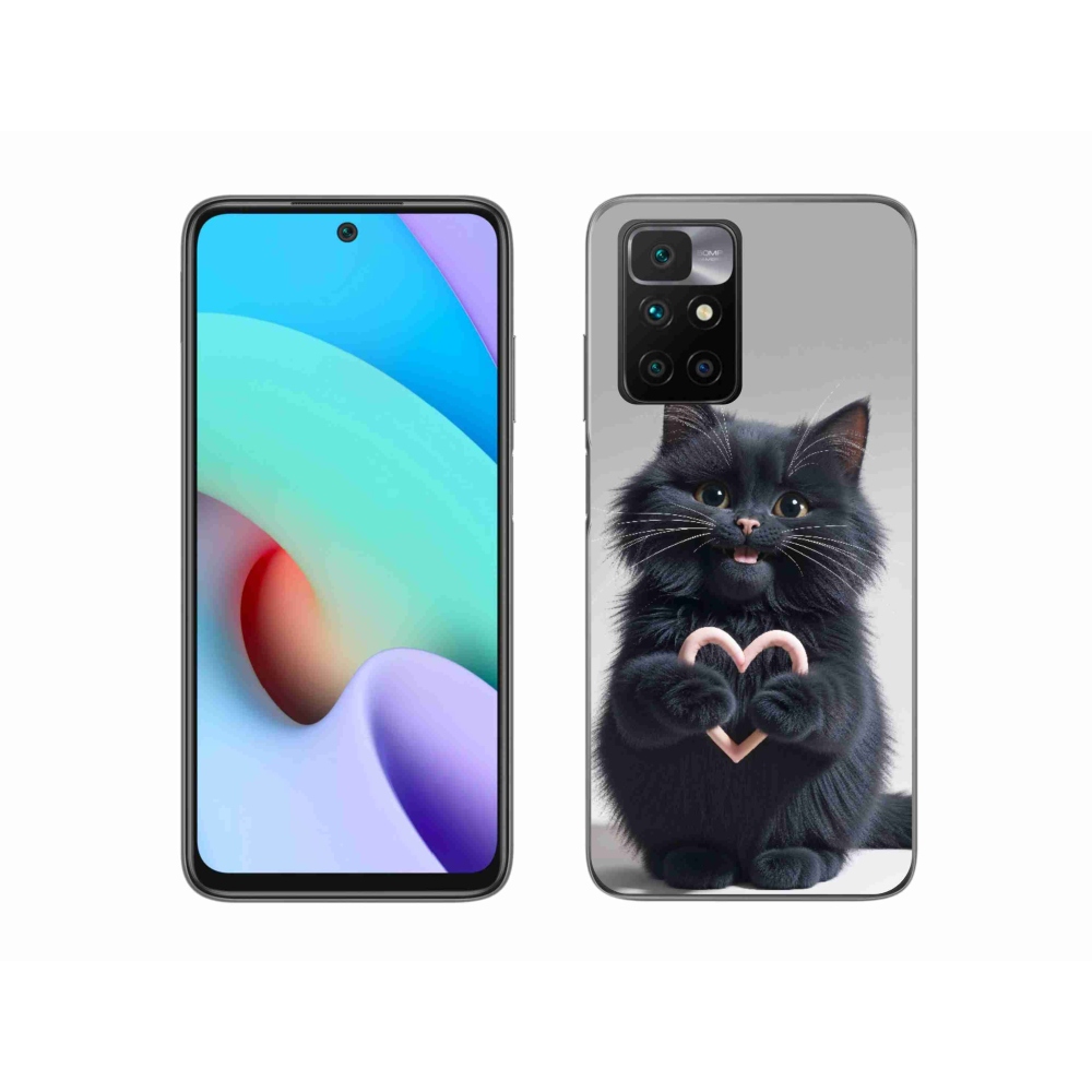 Gélový kryt mmCase na Xiaomi Redmi 10/Redmi 10 (2022) - mačacia láska 3