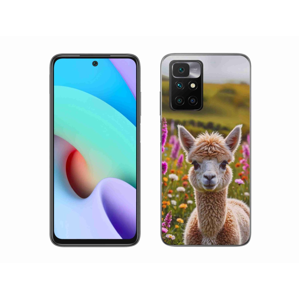 Gélový kryt mmCase na Xiaomi Redmi 10/Redmi 10 (2022) - lama na lúke