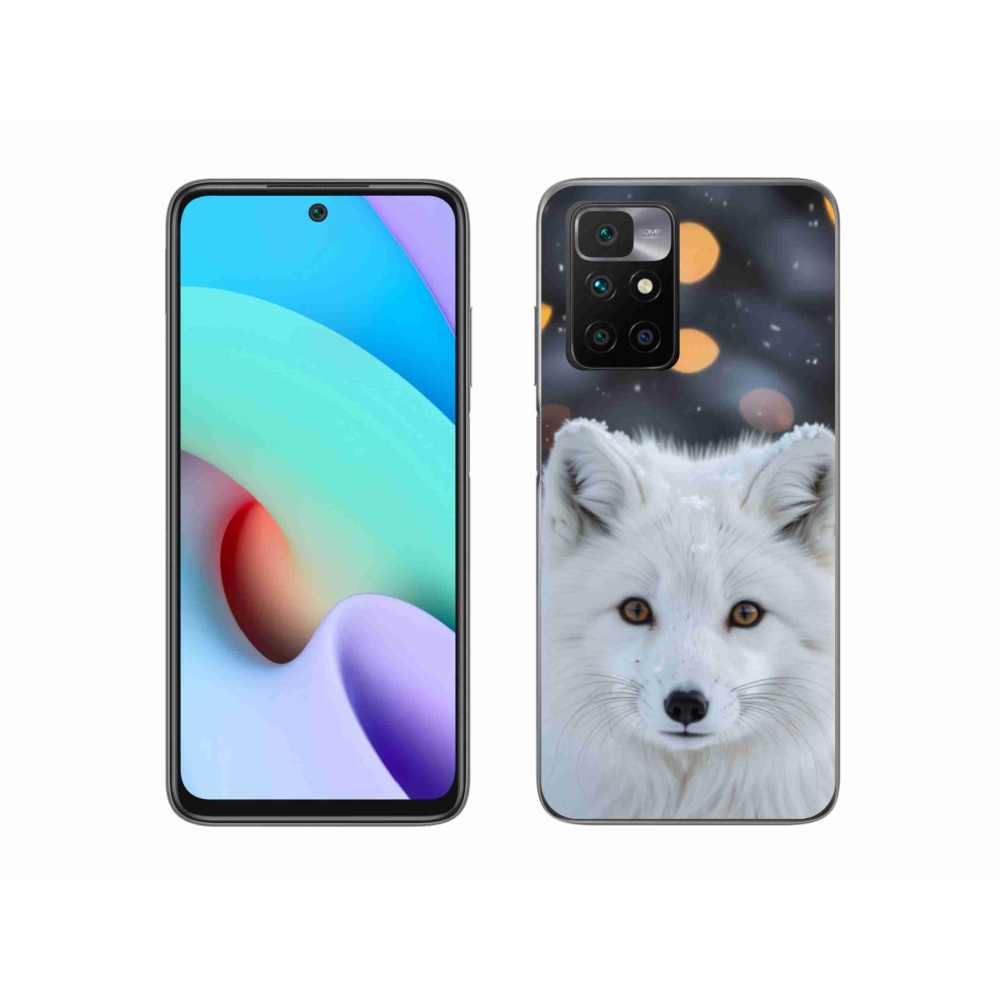 Gélový kryt mmCase na Xiaomi Redmi 10/Redmi 10 (2022) - líška polárna
