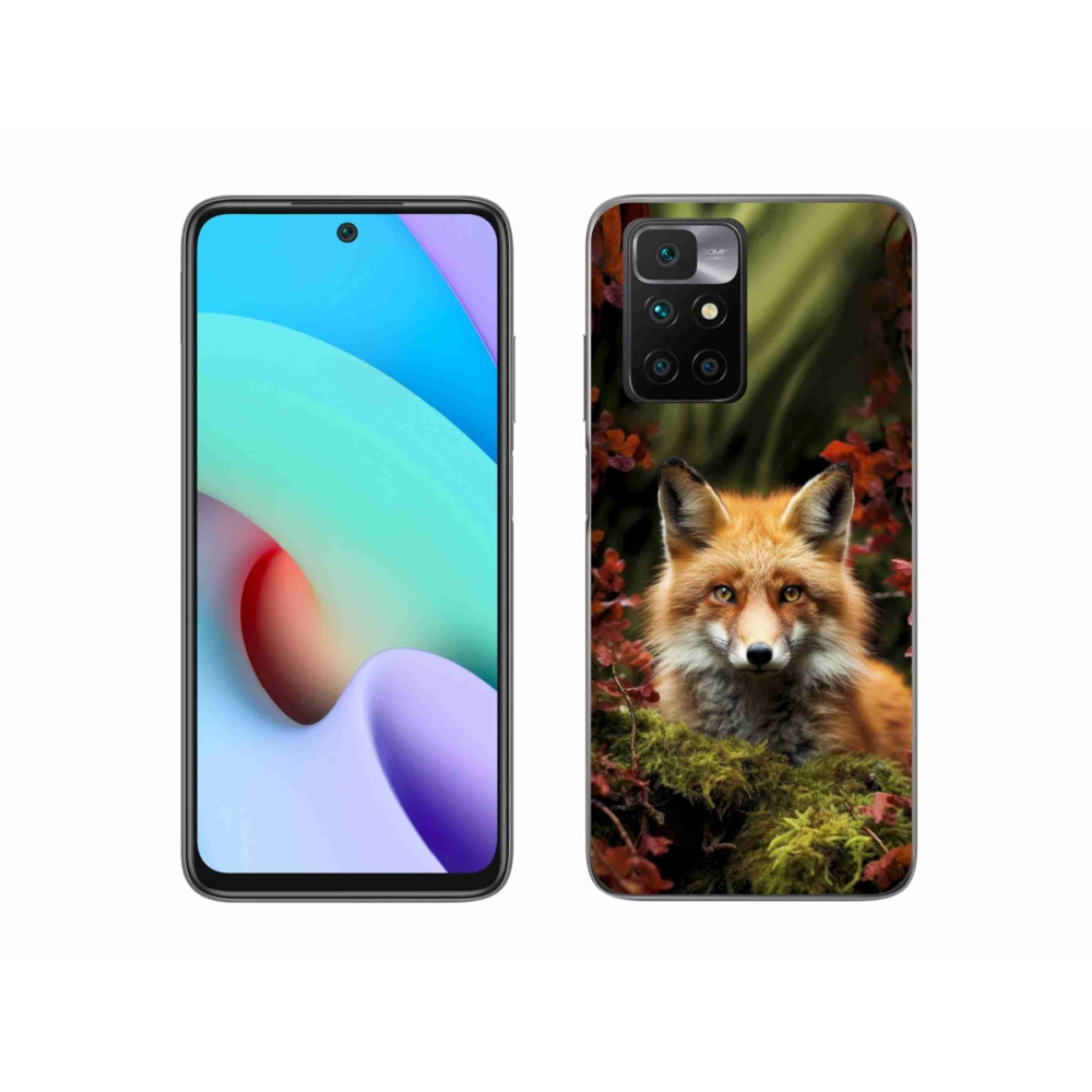 Gélový kryt mmCase na Xiaomi Redmi 10/Redmi 10 (2022) - líška v lese
