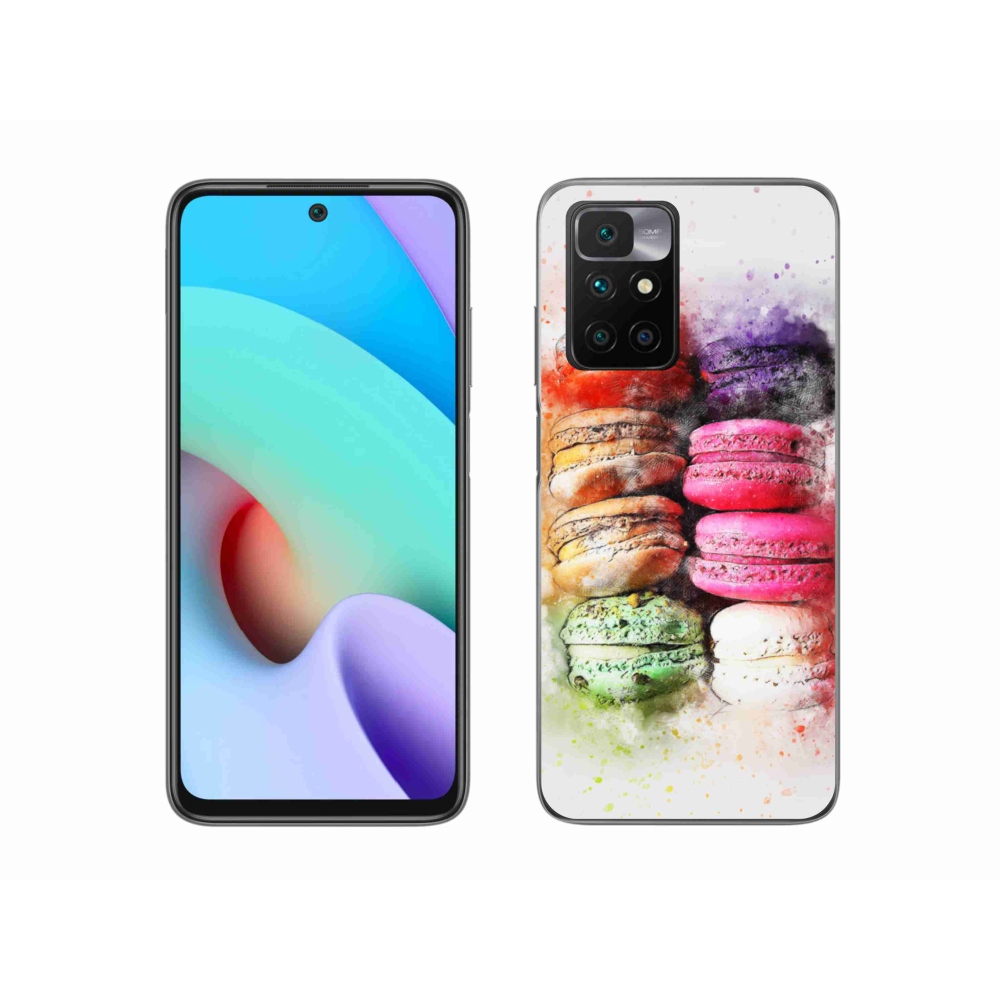 Gélový kryt mmCase na Xiaomi Redmi 10/Redmi 10 (2022) - makrónky