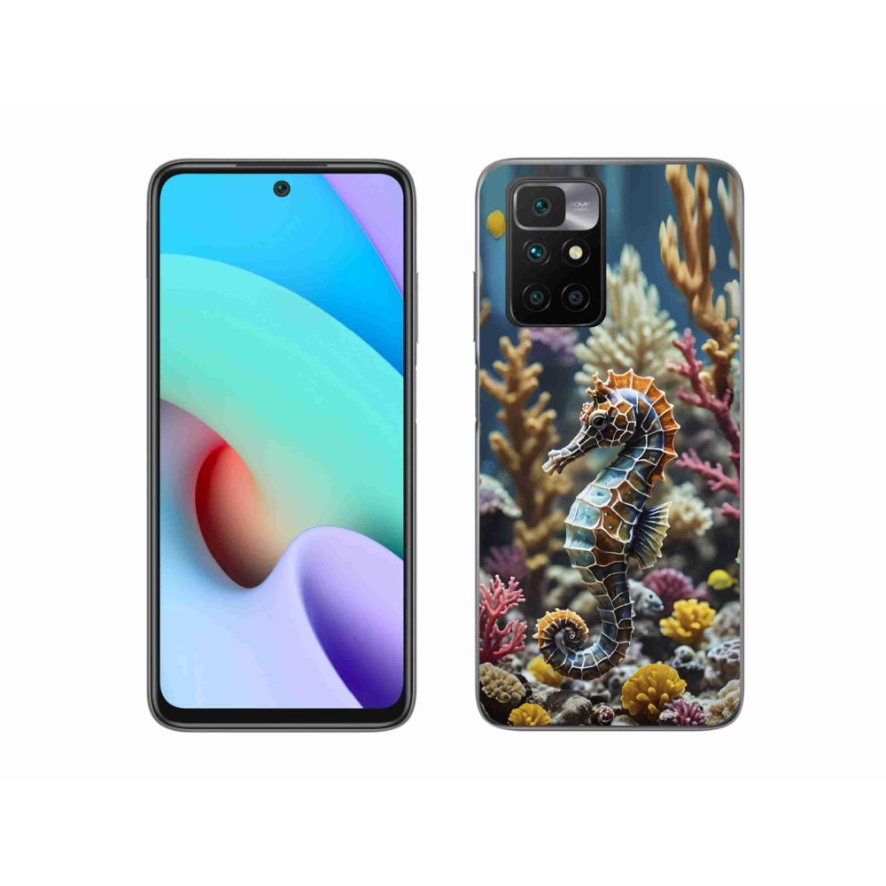 Gélový kryt mmCase na Xiaomi Redmi 10/Redmi 10 (2022) - morský koník 2