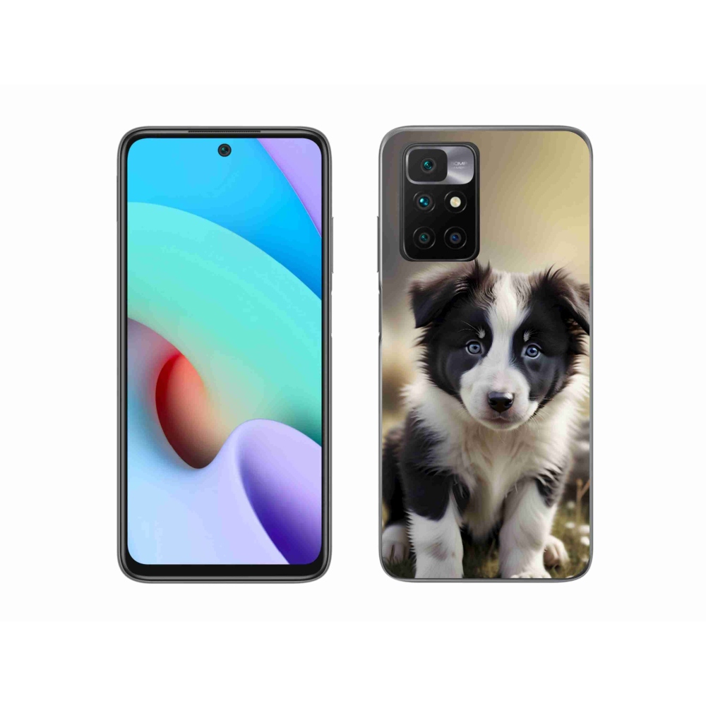 Gélový kryt mmCase na Xiaomi Redmi 10/Redmi 10 (2022) - roztomilá border kólia