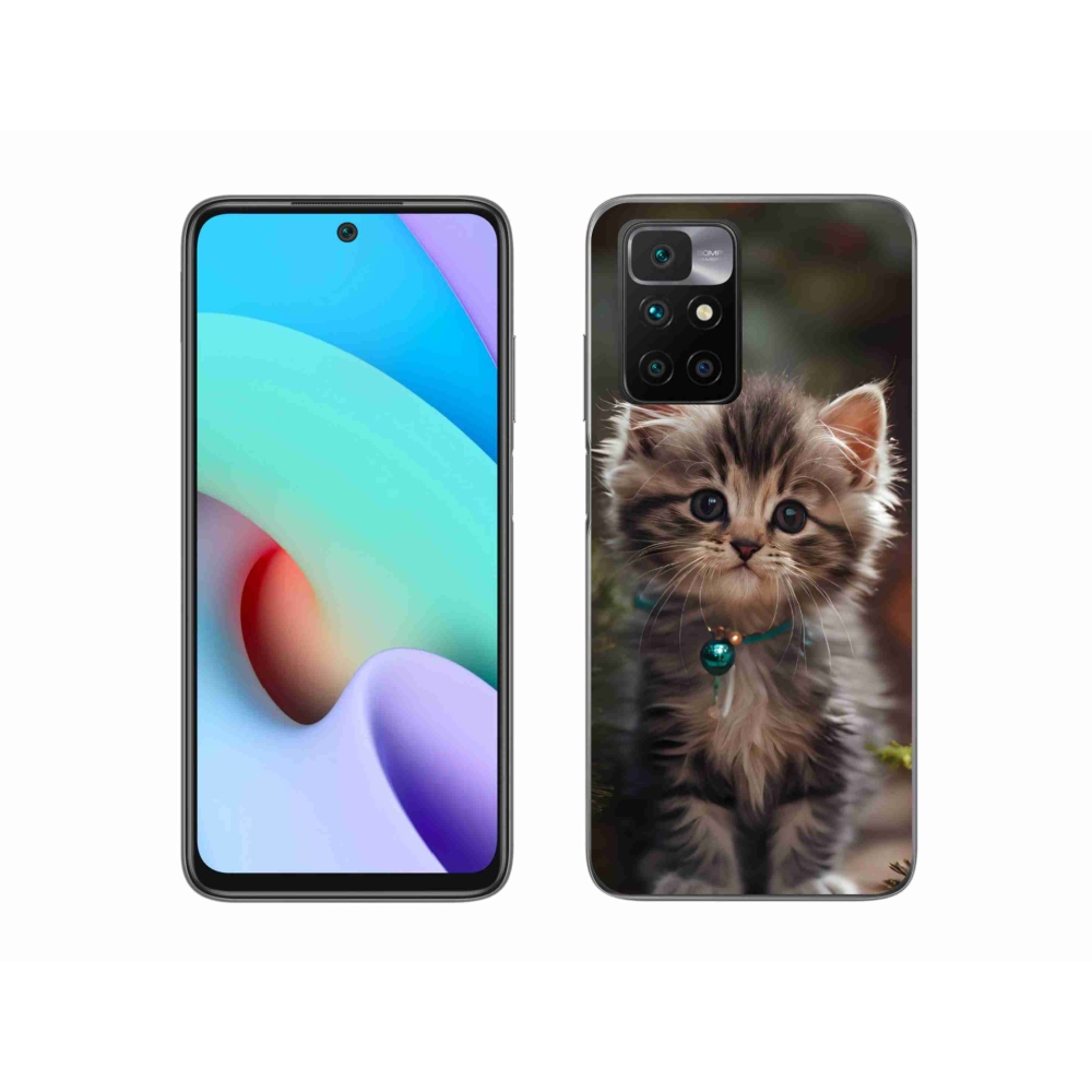 Gélový kryt mmCase na Xiaomi Redmi 10/Redmi 10 (2022) - roztomilé mačiatko 11