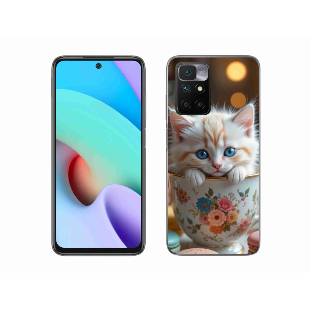 Gélový kryt mmCase na Xiaomi Redmi 10/Redmi 10 (2022) - roztomilé mačiatko 6