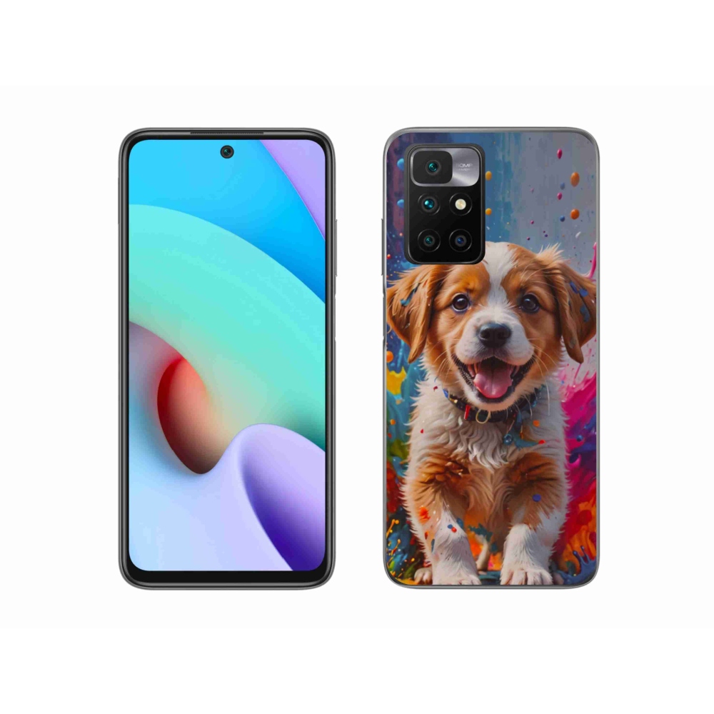 Gélový kryt mmCase na Xiaomi Redmi 10/Redmi 10 (2022) - roztomilé šteňa 3