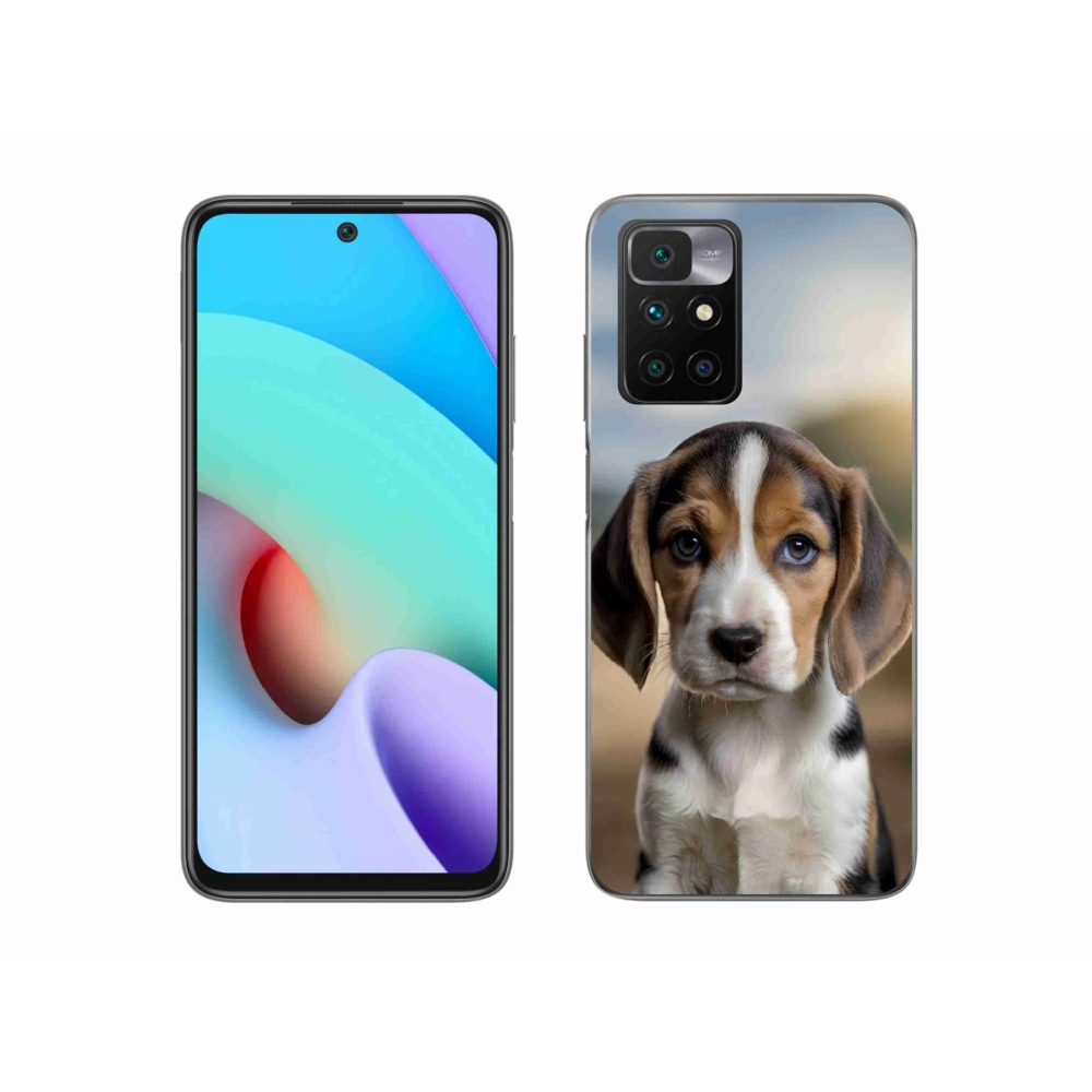 Gélový kryt mmCase na Xiaomi Redmi 10/Redmi 10 (2022) - roztomilý bígl