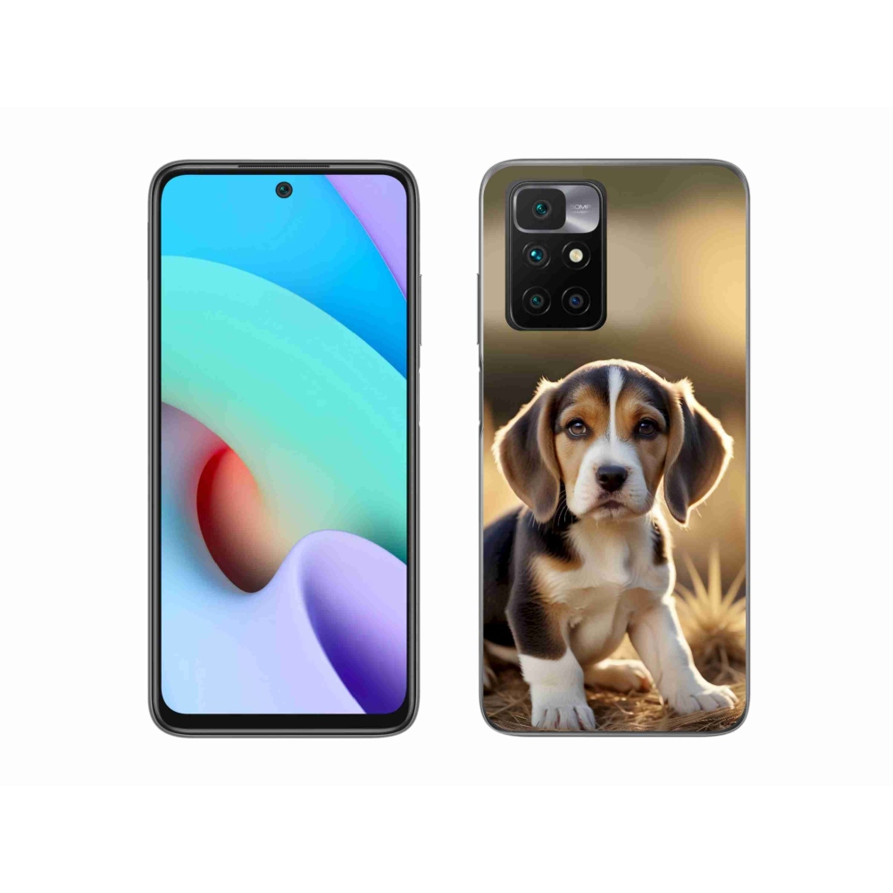 Gélový kryt mmCase na Xiaomi Redmi 10/Redmi 10 (2022) - roztomilý bígl