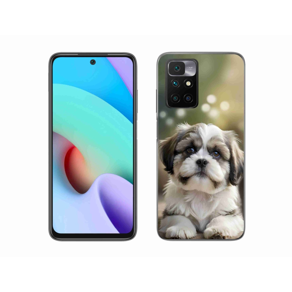 Gélový kryt mmCase na Xiaomi Redmi 10/Redmi 10 (2022) - roztomilý shih-tzu