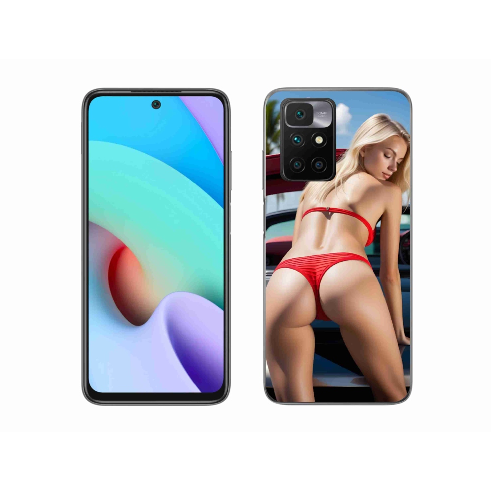 Gélový kryt mmCase na Xiaomi Redmi 10/Redmi 10 (2022) - sexy žena 2