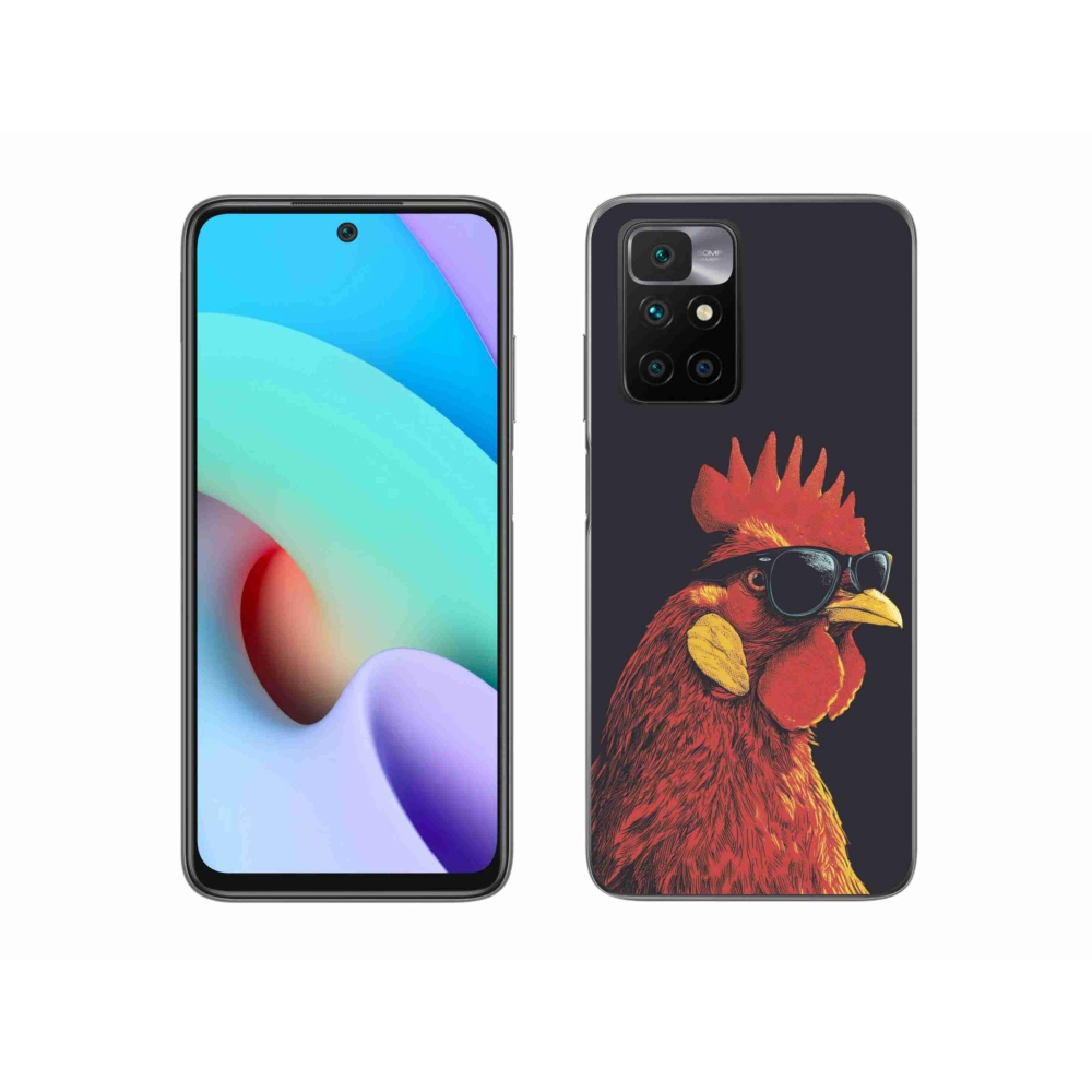 Gélový kryt mmCase na Xiaomi Redmi 10/Redmi 10 (2022) - štýlový kohút