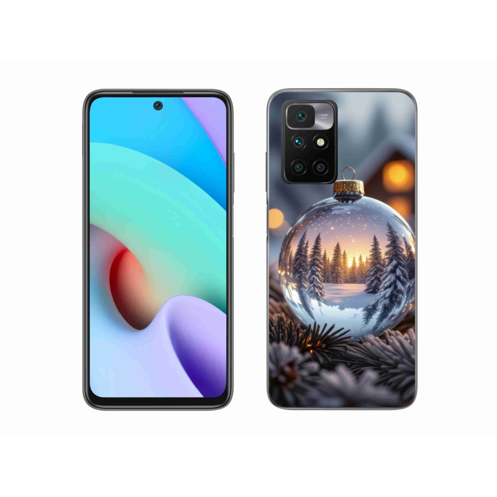 Gélový kryt mmCase na Xiaomi Redmi 10/Redmi 10 (2022) - vianočná ozdoba