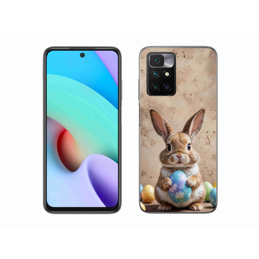 Gélový kryt mmCase na Xiaomi Redmi 10/Redmi 10 (2022) - veľkonočný zajačik