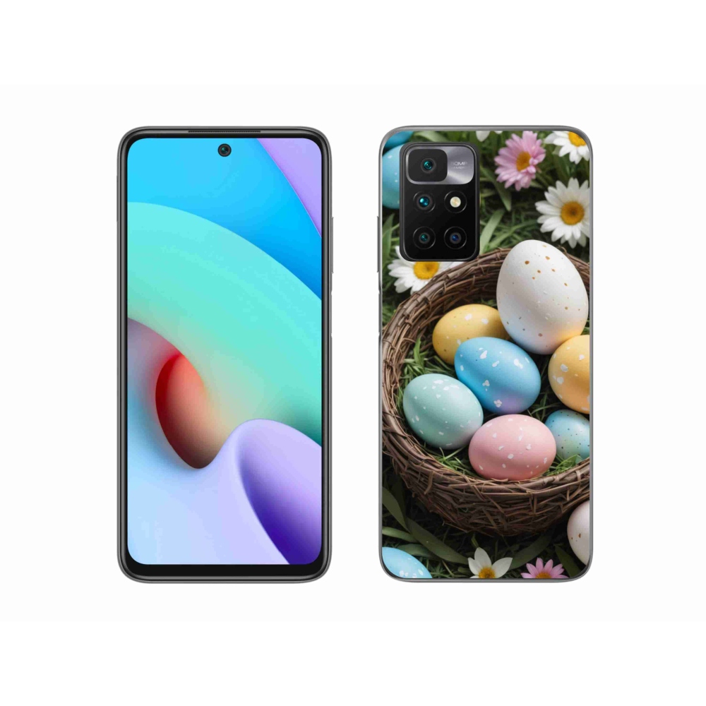 Gélový kryt mmCase na Xiaomi Redmi 10/Redmi 10 (2022) - veľkonočné vajíčka 2