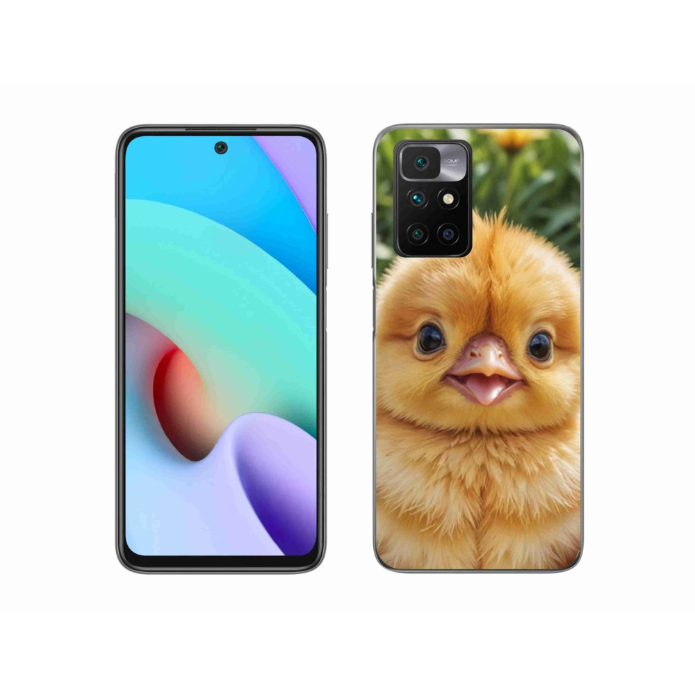 Gélový kryt mmCase na Xiaomi Redmi 10/Redmi 10 (2022) - veselé kuriatko