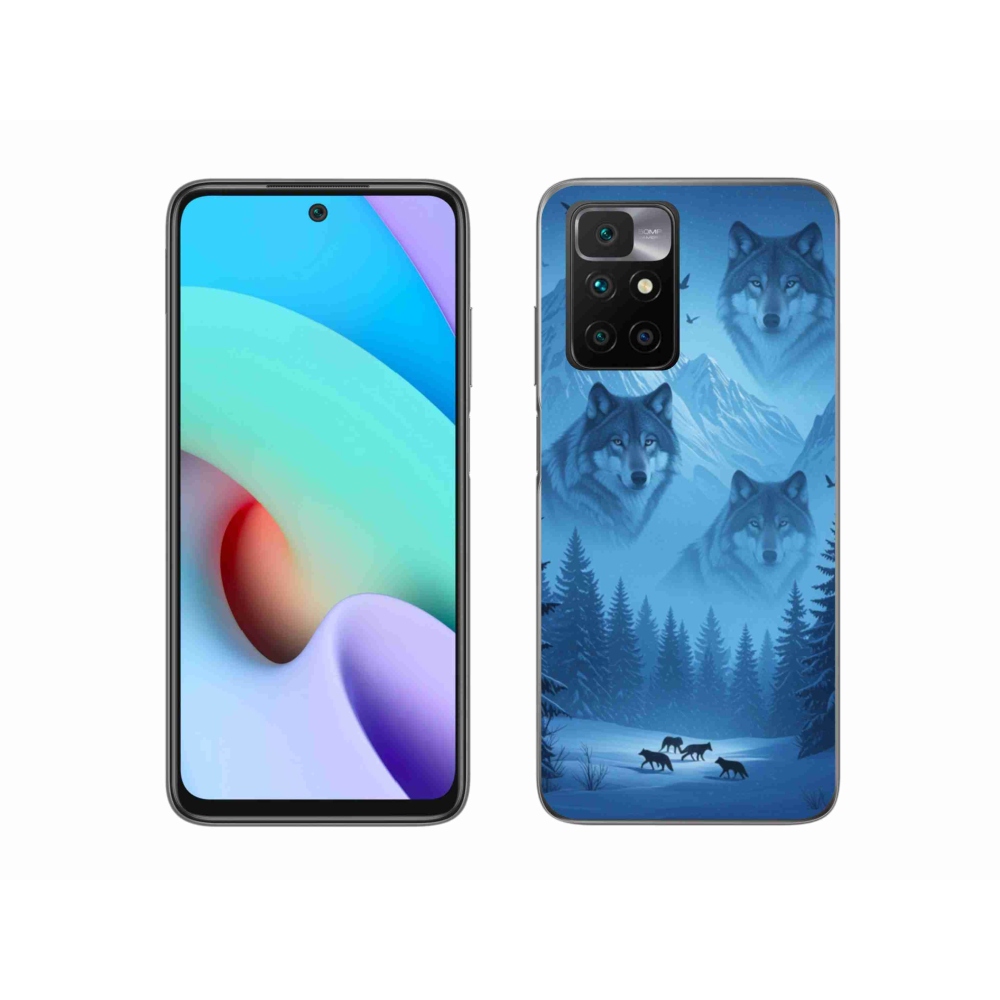 Gélový kryt mmCase na Xiaomi Redmi 10/Redmi 10 (2022) - vlčia svorka