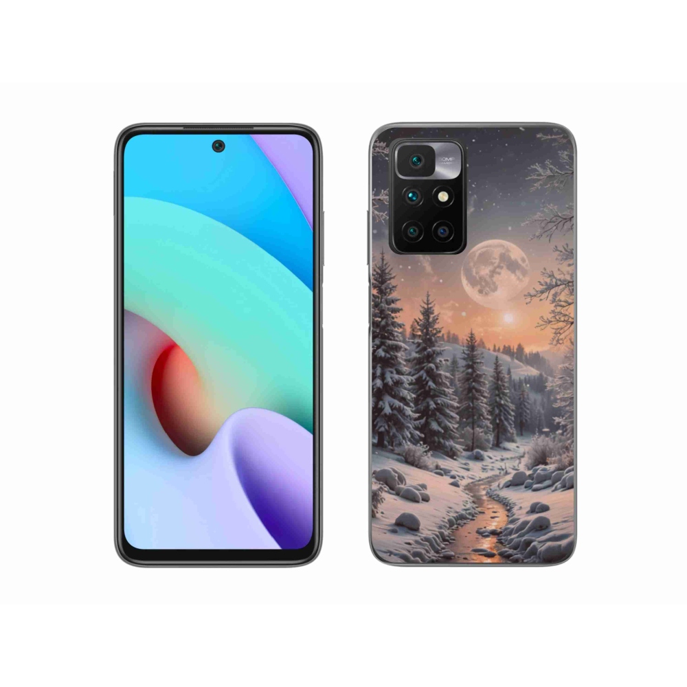 Gélový kryt mmCase na Xiaomi Redmi 10/Redmi 10 (2022) - zimná krajina 2