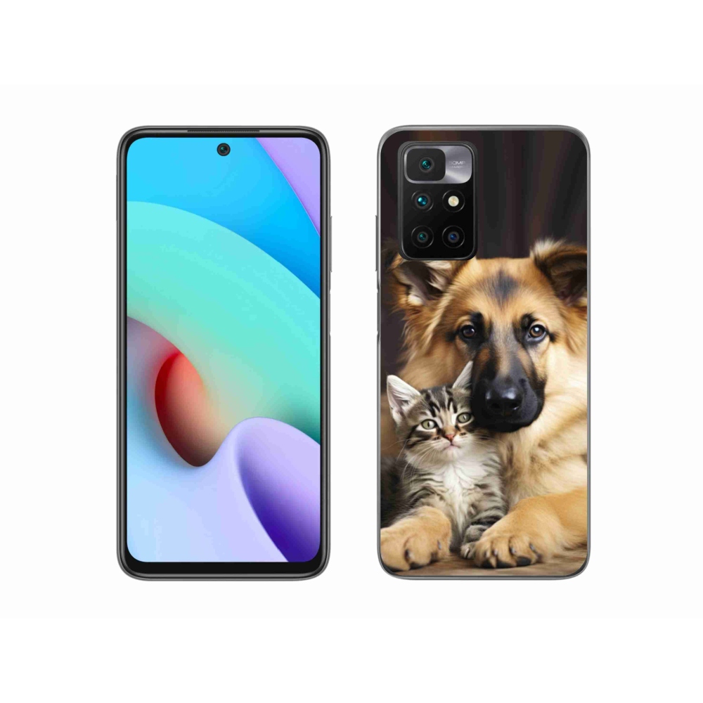 Gélový kryt mmCase na Xiaomi Redmi 10/Redmi 10 (2022) - zvieracie priateľstvo