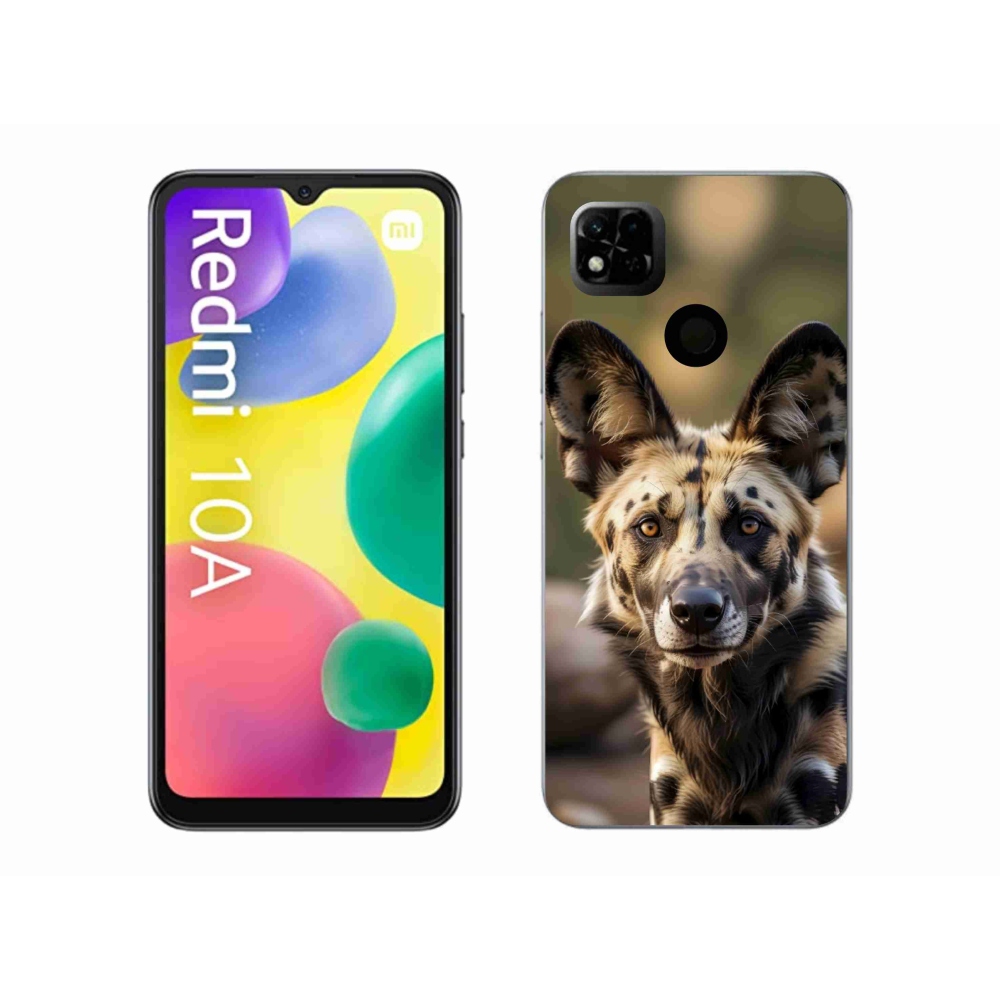 Gélový kryt mmCase na Xiaomi Redmi 10A - africký divoký pes