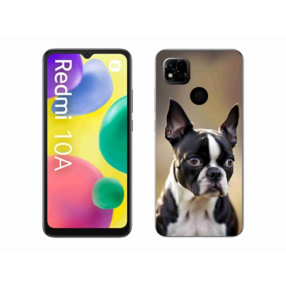 Gélový kryt mmCase na Xiaomi Redmi 10A - bostonský teriér