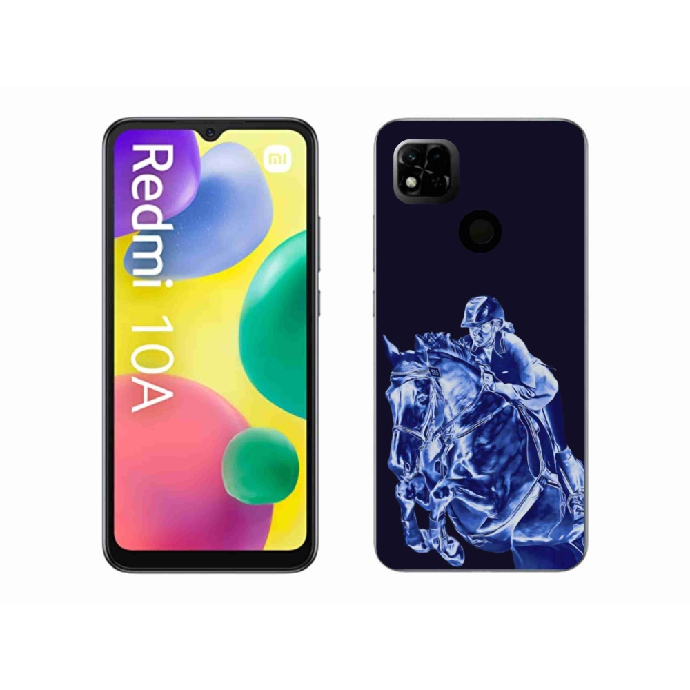 Gélový kryt mmCase na Xiaomi Redmi 10A - dostihový kôň