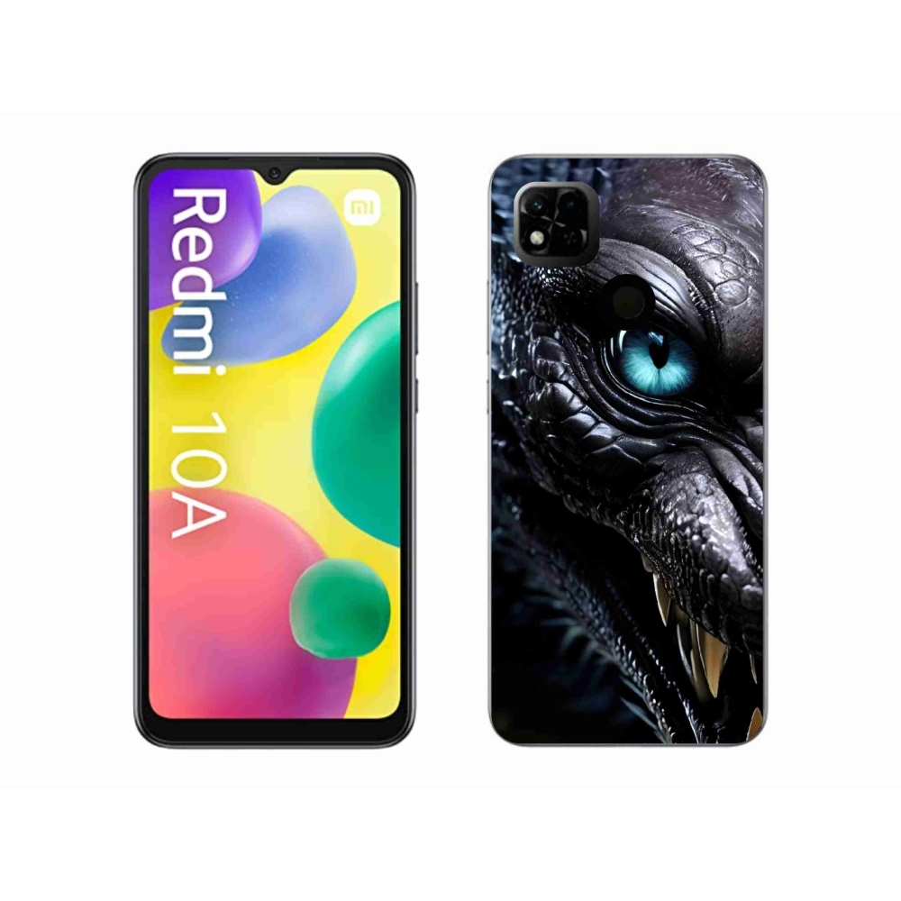 Gélový kryt mmCase na Xiaomi Redmi 10A - dračí pohľad