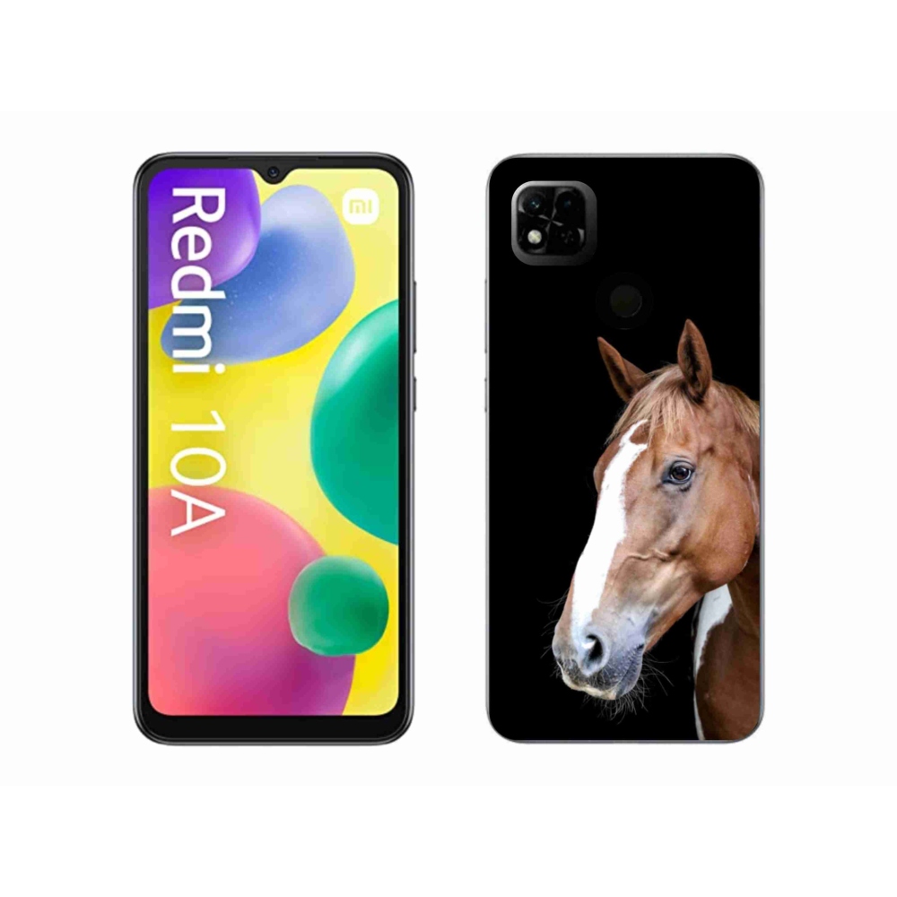 Gélový kryt mmCase na Xiaomi Redmi 10A - hnedý kôň 3