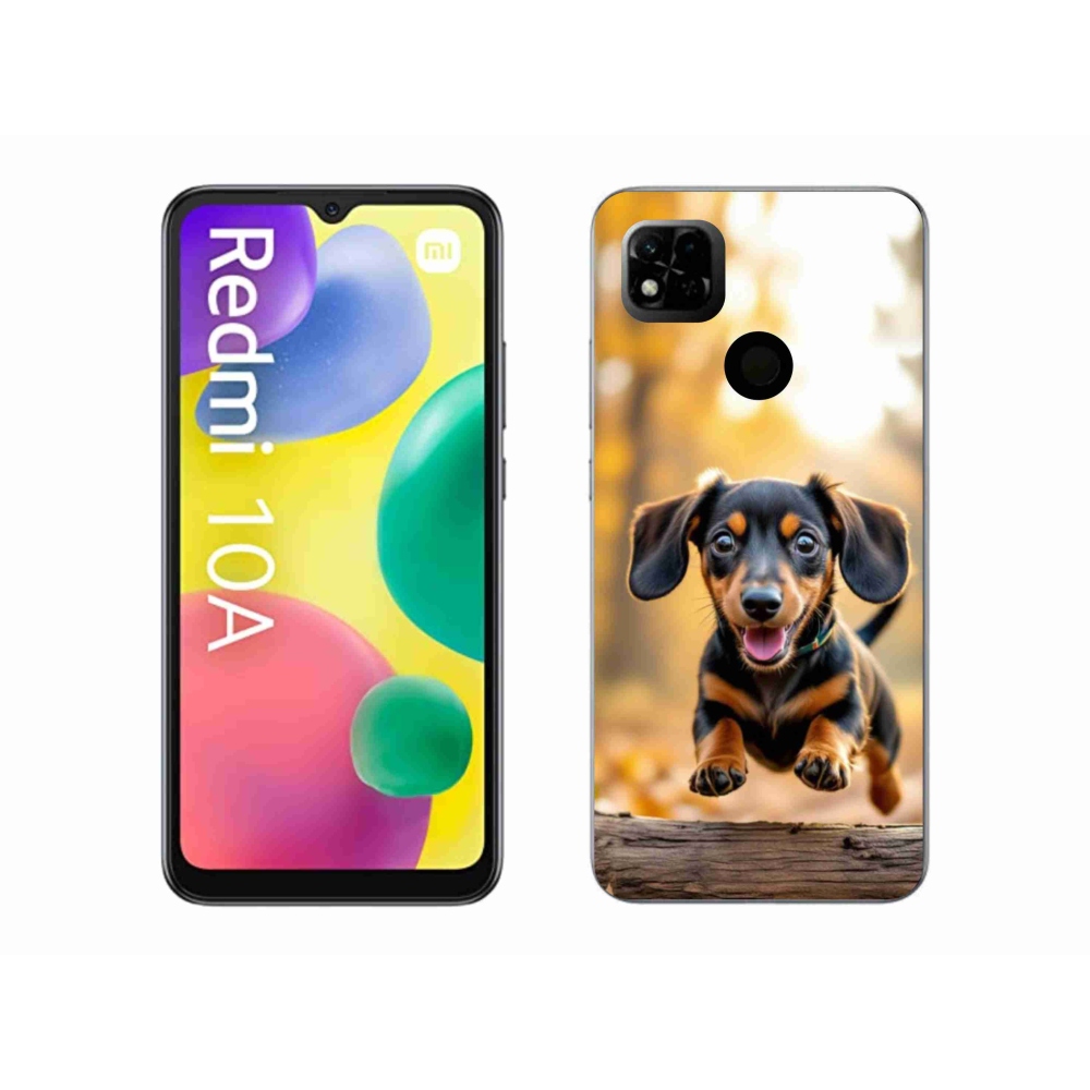 Gélový kryt mmCase na Xiaomi Redmi 10A - jazvečík 2