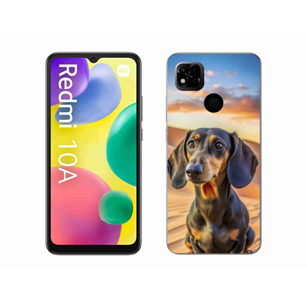 Gélový kryt mmCase na Xiaomi Redmi 10A - jazvečík 3