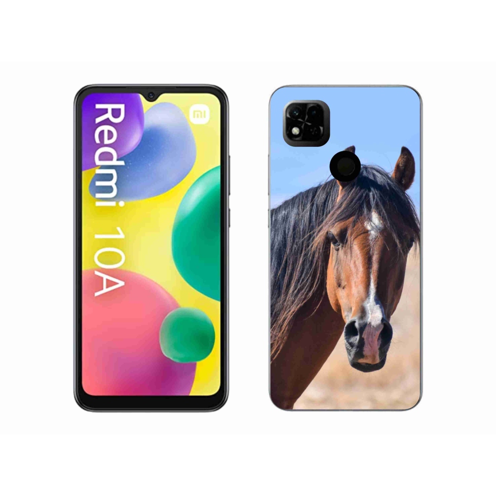 Gélový kryt mmCase na Xiaomi Redmi 10A - pokojný kôň