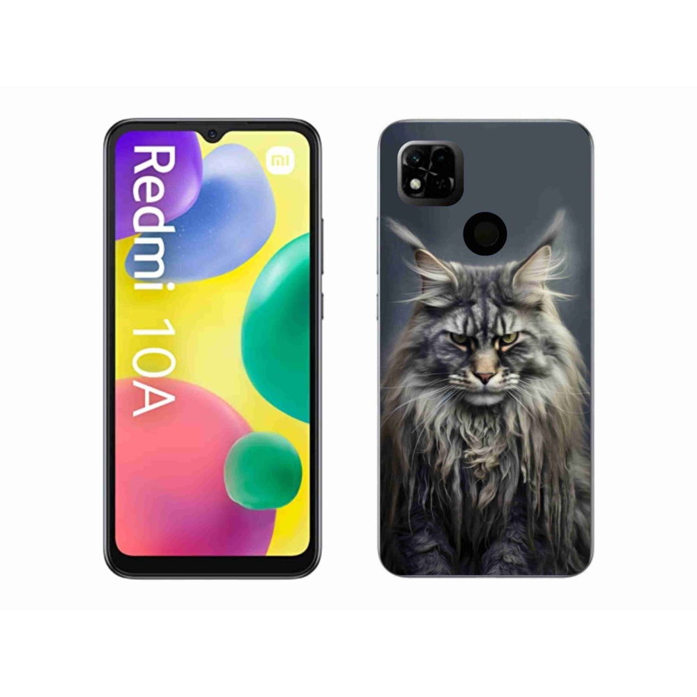 Gélový kryt mmCase na Xiaomi Redmi 10A - mačacie pohľad 4