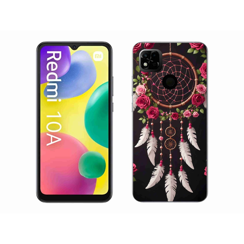 Gélový kryt mmCase na Xiaomi Redmi 10A - lapač snov s ružami