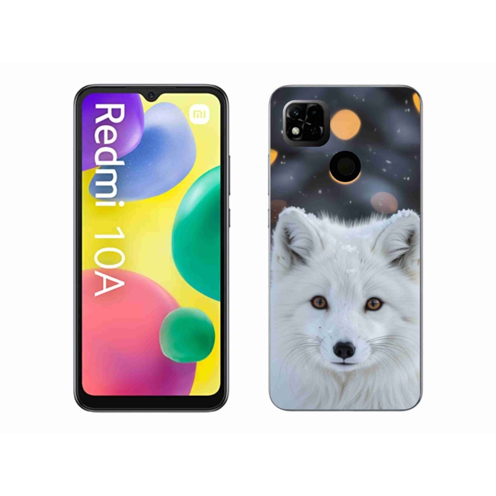 Gélový kryt mmCase na Xiaomi Redmi 10A - líška polárna