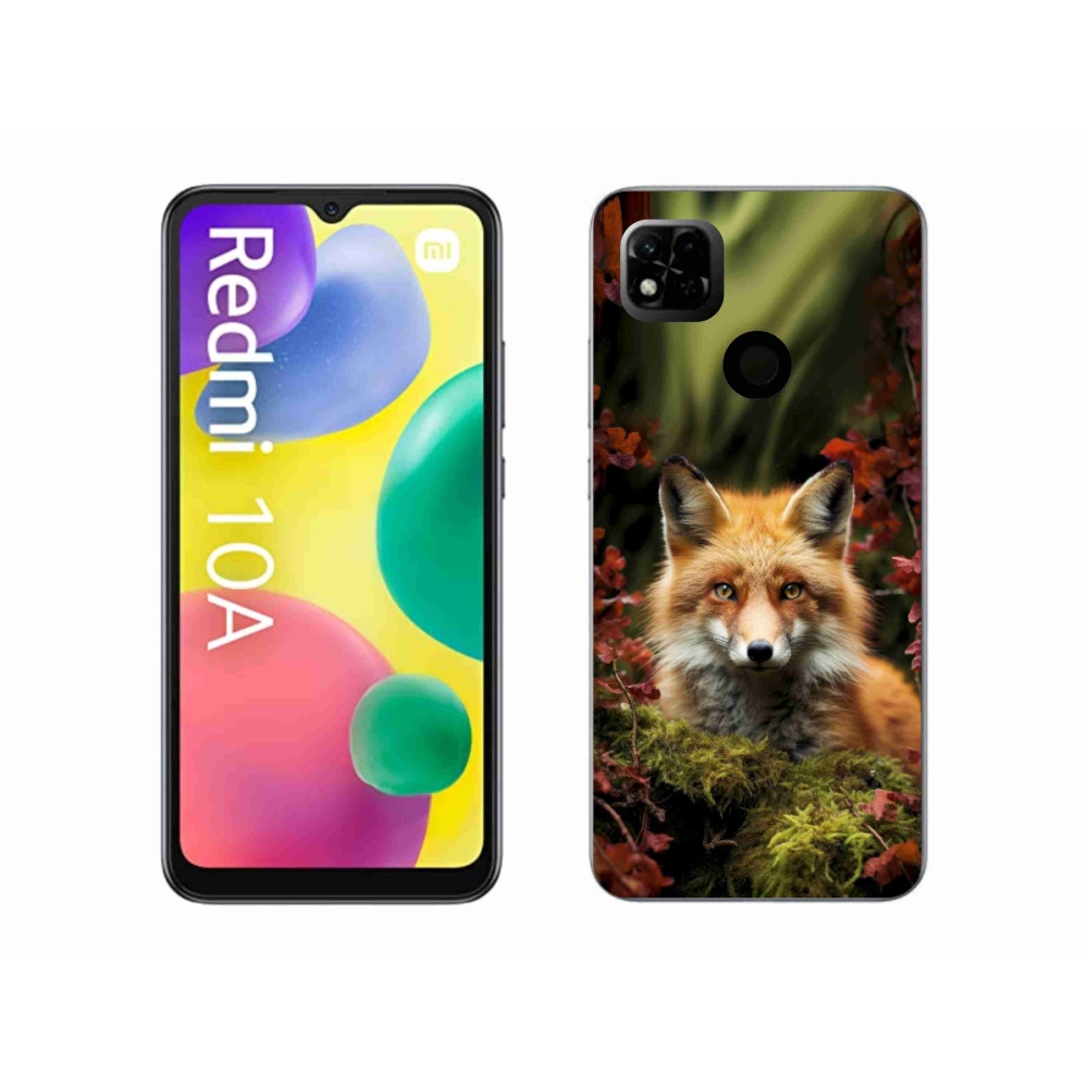 Gélový kryt mmCase na Xiaomi Redmi 10A - líška v lese