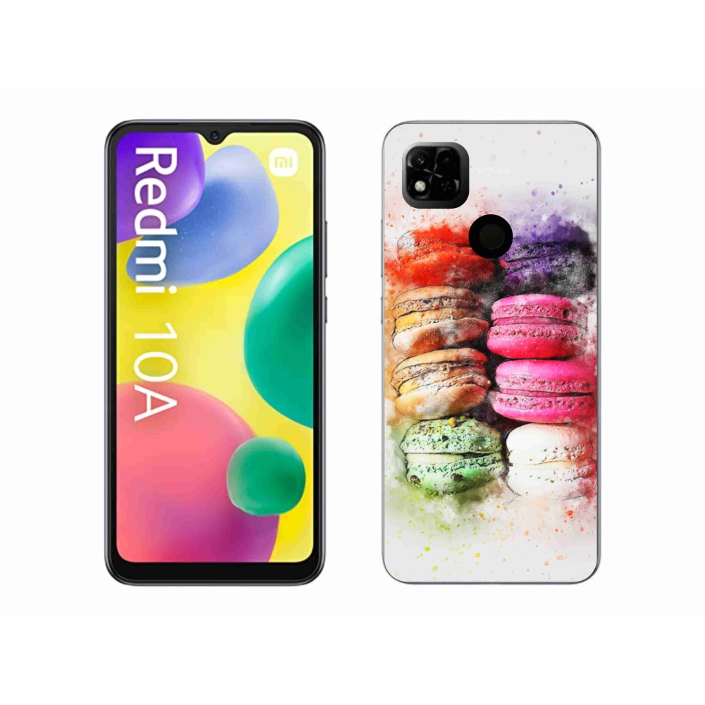 Gélový kryt mmCase na Xiaomi Redmi 10A - makrónky
