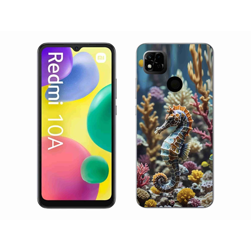 Gélový kryt mmCase na Xiaomi Redmi 10A - morský koník 2