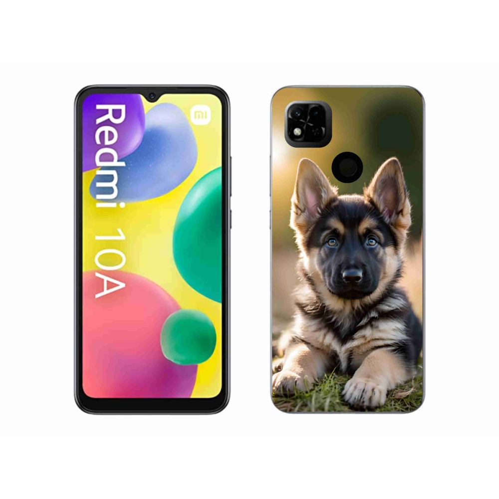 Gélový kryt mmCase na Xiaomi Redmi 10A - nemecký ovčiak v prírode
