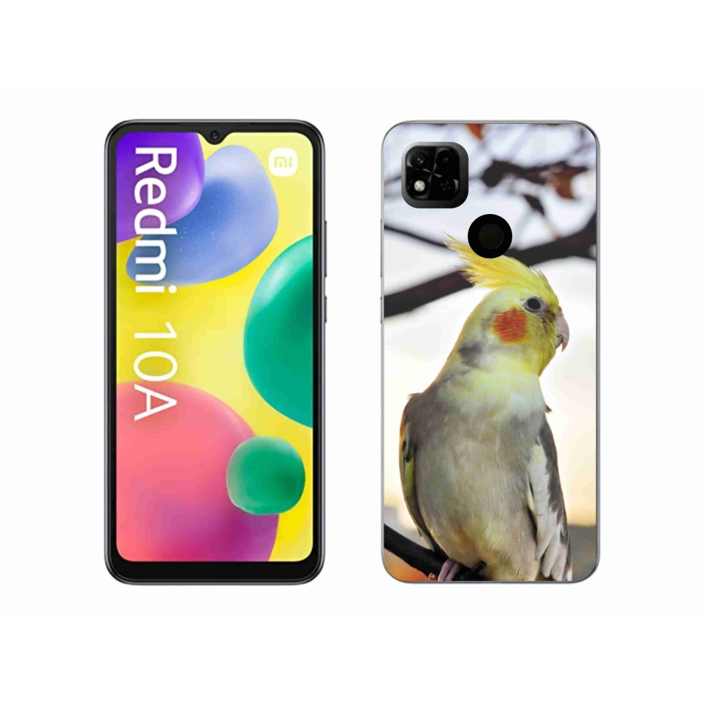 Gélový kryt mmCase na Xiaomi Redmi 10A - papagáj korela