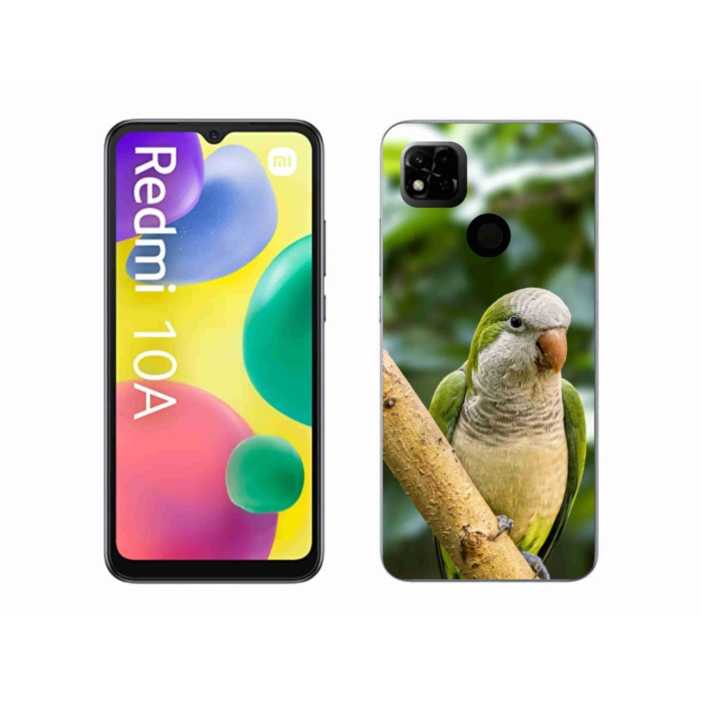 Gélový kryt mmCase na Xiaomi Redmi 10A - papagáj mníšok