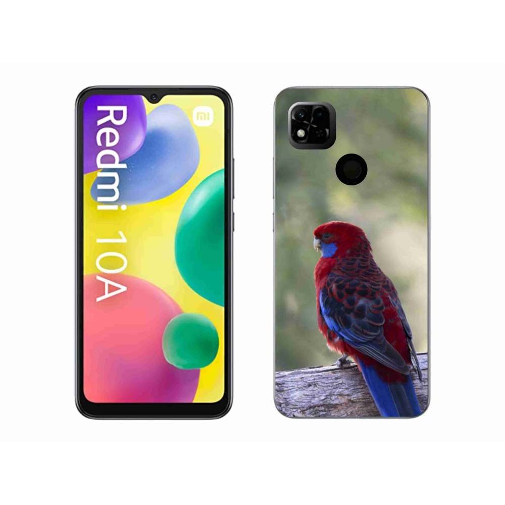 Gélový kryt mmCase na Xiaomi Redmi 10A - papagáj rosela