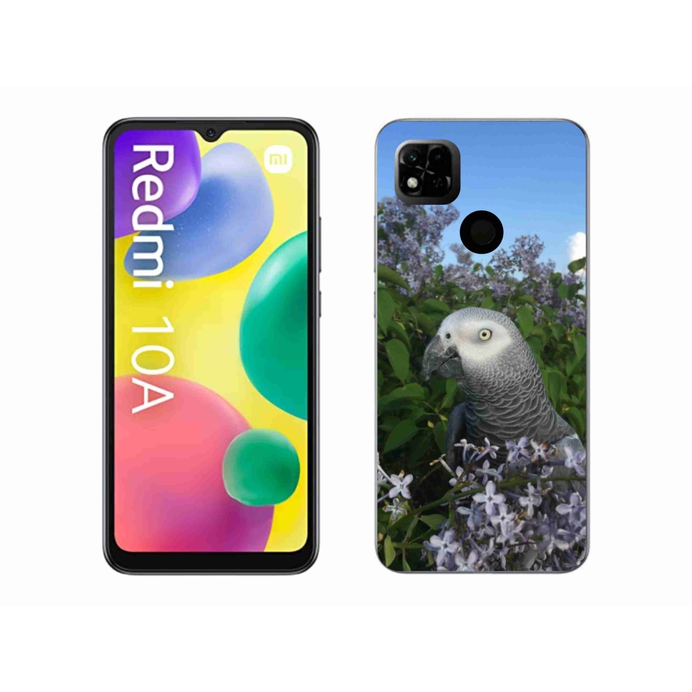 Gélový kryt mmCase na Xiaomi Redmi 10A - papagáj žako