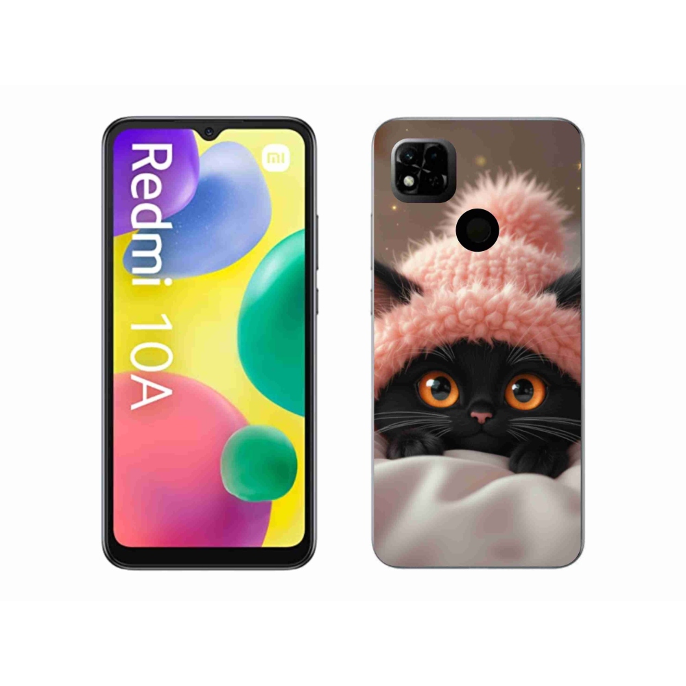 Gélový kryt mmCase na Xiaomi Redmi 10A - roztomilé mačiatko 7